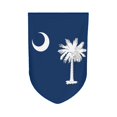thumbnail image 7 of South Carolina Flag Pattern Garden Flag Double Sided Flags with Vivid Color for Yard Lawn Garden Decor 12.5 x18 Inch Fillet, 7 of 7