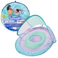 thumbnail image 1 of Flota de piscina para bebés Swimways con toldo en forma de sirena, 1 of 7