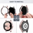thumbnail image 4 of CNAGAIN Glass + Funda Para Samsung Galaxy watch 4 5 44mm 40mm Accesorio PC Todo Alrededor Anti-Caída Parachoques Cubierta watch5 protector De Pantalla, 4 of 4