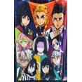 thumbnail image 1 of Exclusiva! Cobija Frazada Ultra Suave Demon Slayer Kimetsu No Yaiba Pilares Collage, 1 of 1