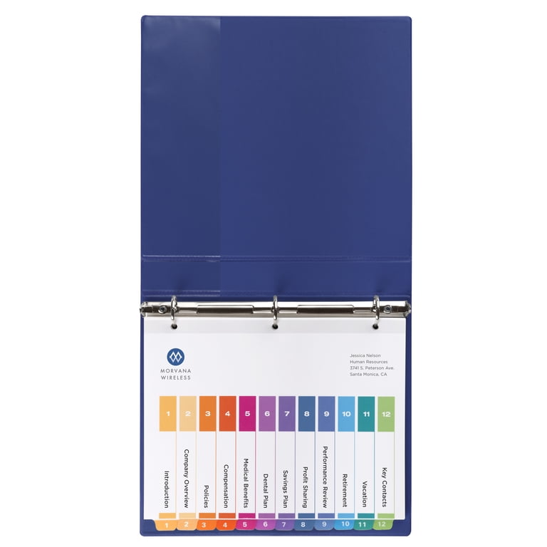 Avery Ready Index 12-Tab Dividers, 6 Sets photo 8