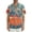 Watermelon Red, variant on JULMCOMO 4th of July Hawaiian Shirt for Men Red White Blue Short Sleeve Trendy Button Down Shirts Independence Day Summer Clothing Navy L