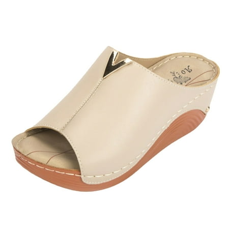 

Huanghuaa High Grade Products Ladies Fashion Casual Sandals Lady Platform Wedge Sandals Fashion Shoes Sandals S