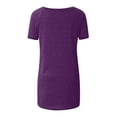 thumbnail image 5 of Womens Loose Fit Tshirts Short Sleeve Summer Tops Casual Workout Yoga Tunic T Shirts Tops, 5 of 5