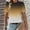 Brown, variant on Short Sleeve Womens Blouses Geometric Print Vintage Crew Neck Blouse Loose Button Down Pleated Going T-Shirt L