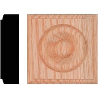 1PC House of Fara Hardwood Rosette Block