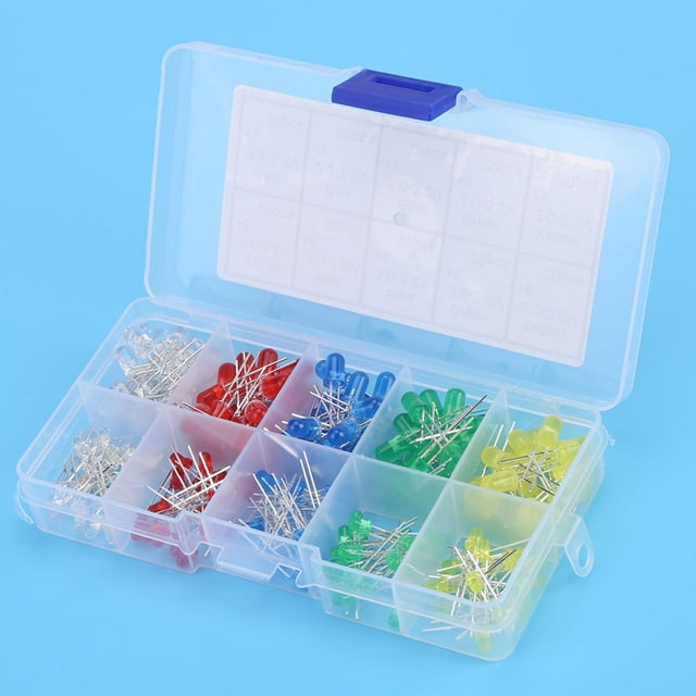 200pcs LED Diodes Diodes Kit Copper For Office Home Industry Electrical Equipment Electrical Appliances