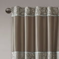 thumbnail image 2 of Gracie Mills Thornton Jacquard Curtain Panel Pair - GRACE-9157, 2 of 4