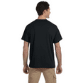 thumbnail image 6 of Gildan Men's DryBlend T-Shirt, Short Sleeve Crew Neck Classic Fit Comfort Tee, Black, XL, 6 of 6
