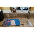thumbnail image 2 of Great Pyrenees USA American Dish Drying Mat 14 in x 21 in, 2 of 5