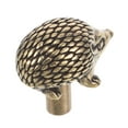 thumbnail image 2 of MRLESS Vintage Brass Door Handle Hedgehog Shape Antique Style Drawer Knob Pull Decorative Handle for Cabinets and Dressers, 2 of 8