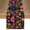 Black 1, variant on Sm:)e 13"x72" Black Floral Dia De Los Muertos Serape Table Runner, Polyester, Mexican Fiesta Design, Party Kitchen Dining Decoration