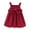 Red, variant on Vedolay Summer Dress Girls Dress Kids Summer Sleeveless Dresses,Red 12-24 Months