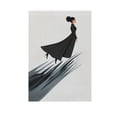 thumbnail image 2 of Beautiful Girl Art Illustration Garden Flag 12x18 inch Double Sided Outside Yard Decorations for Home Outdoor, 2 of 6
