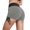 Grey, variant on Ramiter Leggings for Women Tummy Control Workout Shorts for Women Seamless Scrunch Short Gym Yoga Running Sport Active Exercise Fitness Shorts L,Black