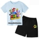 thumbnail image 3 of Nuevo conjunto de dos piezas de camiseta y pantalones cortos de Super Sonic, conjuntos de ropa para niños, niños y niñas, camisetas, camiseta y pantalones de Sonic, 3 of 4