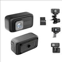 2K HD WiFi Dash Cam with App Control, Waterproof Motorcycle Camera with G-Sensor, Loop Recording & 128GB OTG Storage, USB Powered Dash Camera for Car, Bike & E-Bike