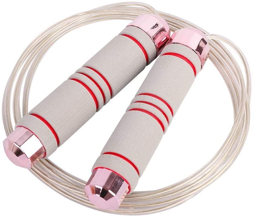 Jump Rope Skip Ropes Adjustable Cable Home Workout Cardio Professional Training 
