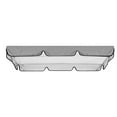 thumbnail image 4 of Swing Canopy Replacement Cover Awning Seater Sizes Sunshade Rainproof Oxford Cloth Swing Cover Swing Top Cover for Hammock Garden Gray, 4 of 8