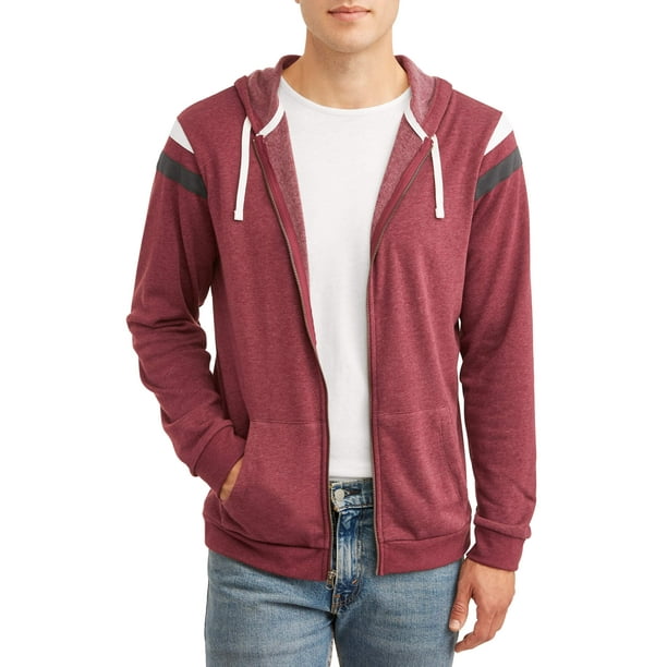 Men's and Big Men's FullZip Hoodie, up to Size 3XL