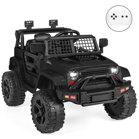 Best Choice Products 12V Kids Ride-On Truck Car w/ Parent Remote Control, Spring Suspension, LED Lights, AUX Port -