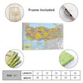 thumbnail image 2 of Turkey Map Posters Poster Decorative Painting Canvas Wall Art Living Room Posters Bedroom Painting 20x30inch(50x75cm), 2 of 6