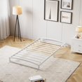 thumbnail image 4 of Bingirl Twin Metal Platform Bed Frame: Easy Assembly with Interlocking Components for Quick Bedroom Setup, 4 of 8