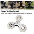 thumbnail image 3 of Roue d'escalier de rechange silencieuse et rotative pour chariot pliable, 3 of 4