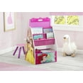 thumbnail image 4 of Disney Princess Deluxe Kids Art Table and Stool Set with Easel and Toy Organizer, Multicolor, 4 of 10