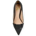 thumbnail image 5 of Journee Womens Marek Pointed Toe Mid Heel Pumps, 5 of 10