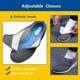 thumbnail image 3 of Soft Comfortable Orthopedic Walking Shoes for Seniors - Breathable Hook-and-Loop Arthritis Recovery Shoes for Men Women, 3 of 5