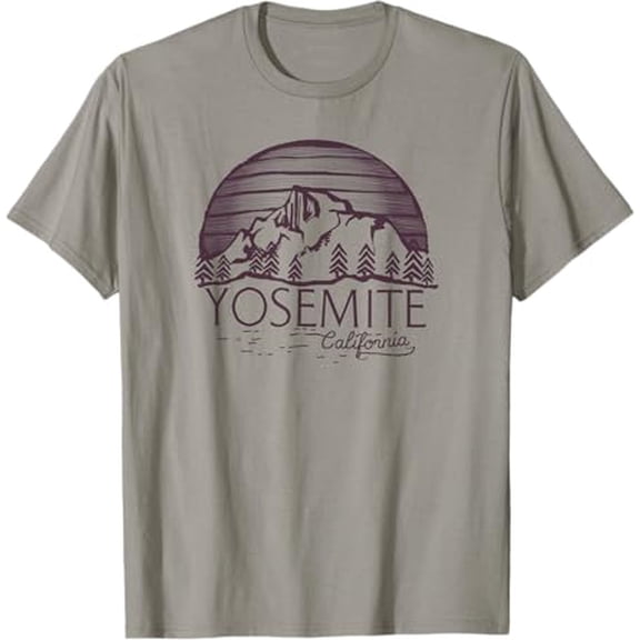 Yosemite National Park Vintage Graphic T-Shirt