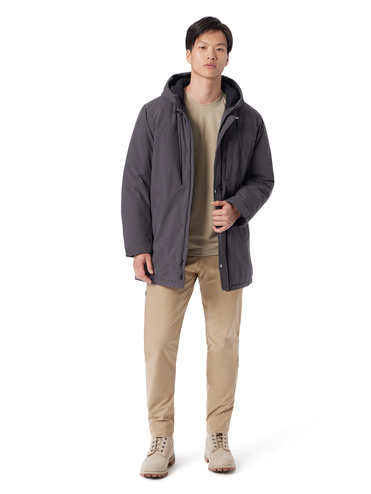 Bass & Co. Men's and Big Men's Storm Coat, Sizes S-XXXL
