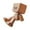 C, variant on DAMAI Shaking Wooden Man Figurine,Handmade Shaking Feet Wooden Doll,Funny Wood Desktop Decor,ortable Car Dashboard Decorations Car Ornaments for Men(Expressionless)