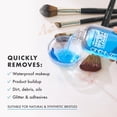 thumbnail image 3 of Solución limpiadora de brochas de maquillaje Cinema Secrets Original Blue, 3 of 6