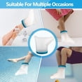 thumbnail image 5 of Waterproof Foot Cast Cover, Reusable Ankle Wound Protection Cover for Shower Bat, 5 of 5
