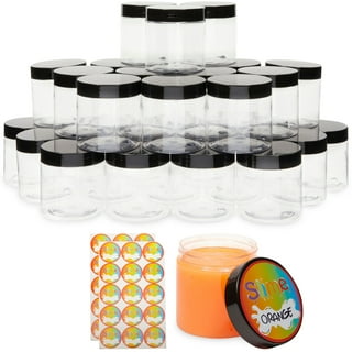 6oz empty matte black white clear glass candle jars containers
