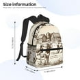 thumbnail image 4 of Gaeub Cows On The Farm School Backpack Waterproof Bookbag for Men Women College High School Bags, 4 of 8