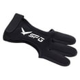 thumbnail image 2 of Leather Three Finger Gloves Unisex Arm Protective, 2 of 10