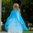 thumbnail image 4 of KAWELL Girls Princess Cape Shiny Party Props Kids Halloween Dress up, 4 of 5