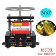 INTSUPERMAI Rosin Press Hand Crank Duel Heated Plates Heat Press Oil Press Machine