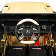 thumbnail image 3 of Moderno Kids Gold 12 V Mercedes Maybach G650 Powered Ride-On, 3 of 11