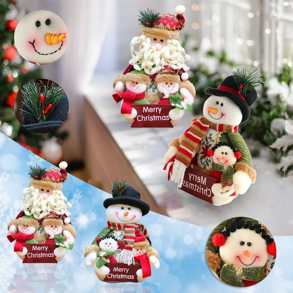 Xihbxyly Dia Del Primer Ministro Muñeco de Nieve de Navidad para Familias Mayores, Juguetes, Decoraciones Navideñas, Regalos de Navidad.