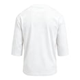 thumbnail image 5 of Havenx Mens Patriotic T Shirts Crewneck Three-quarter Sleeve Shirts American Flag Design Fun Graphic T-Shirt Classic Patriotic Summer Workout Freedom Tees,White 2XL, 5 of 5