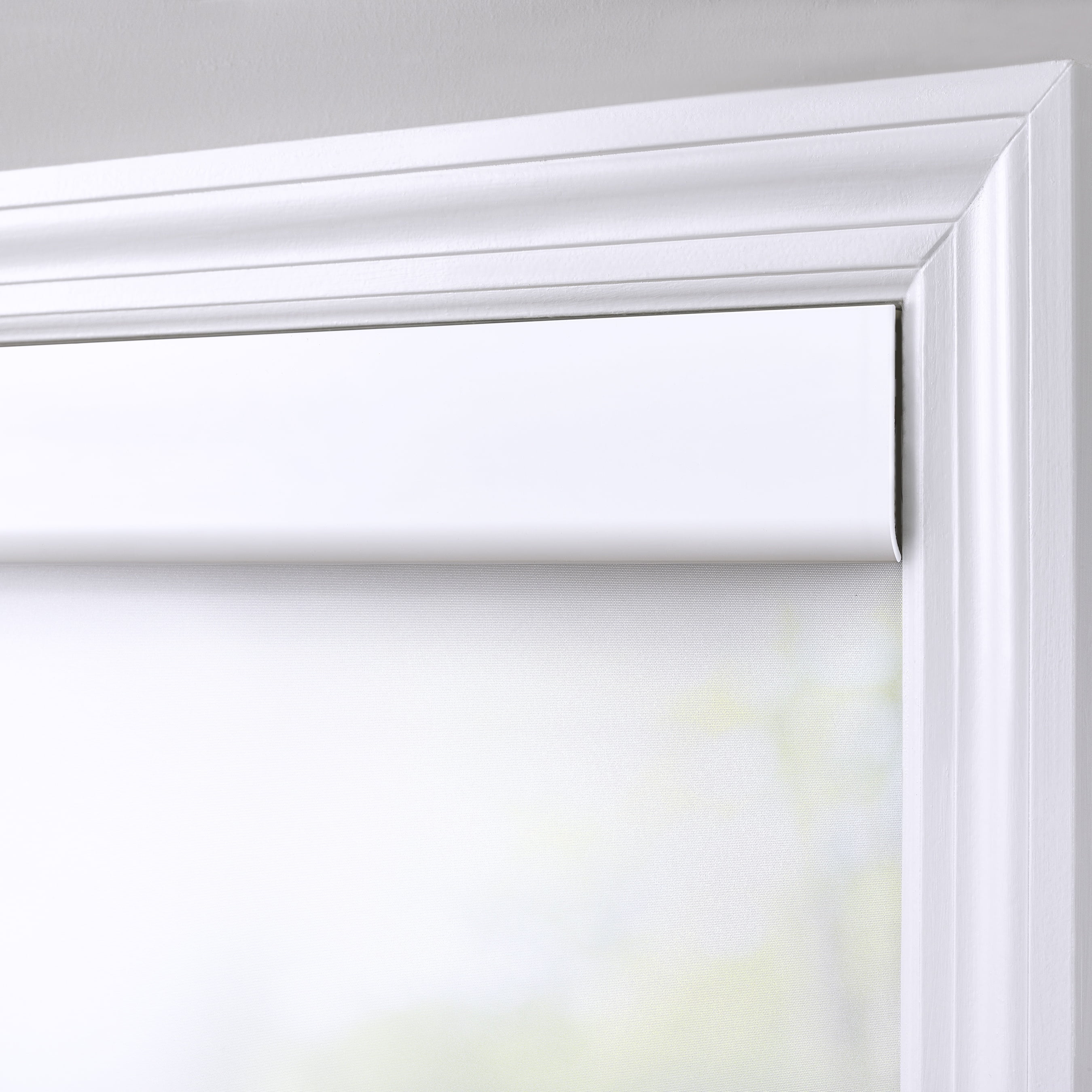 Coverscaped Limited Custom Cordless Solar Screen Roller Shade, Pure White,27.75 x 72