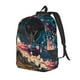thumbnail image 1 of Easygdp Abstract Peacock Painting Mochila de Lona Resistente para Laptop, Compatible con Laptops de 15 a 17 pulgadas, Ideal para Escuela, Trabajo y Viajes-Small, 1 of 5