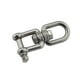 thumbnail image 4 of Acero inoxidable 304 316 Círculo Horquilla giratoria Anillo giratorio Grillete Cadena giratoria Anillo giratorio-4 mm, 4 of 5