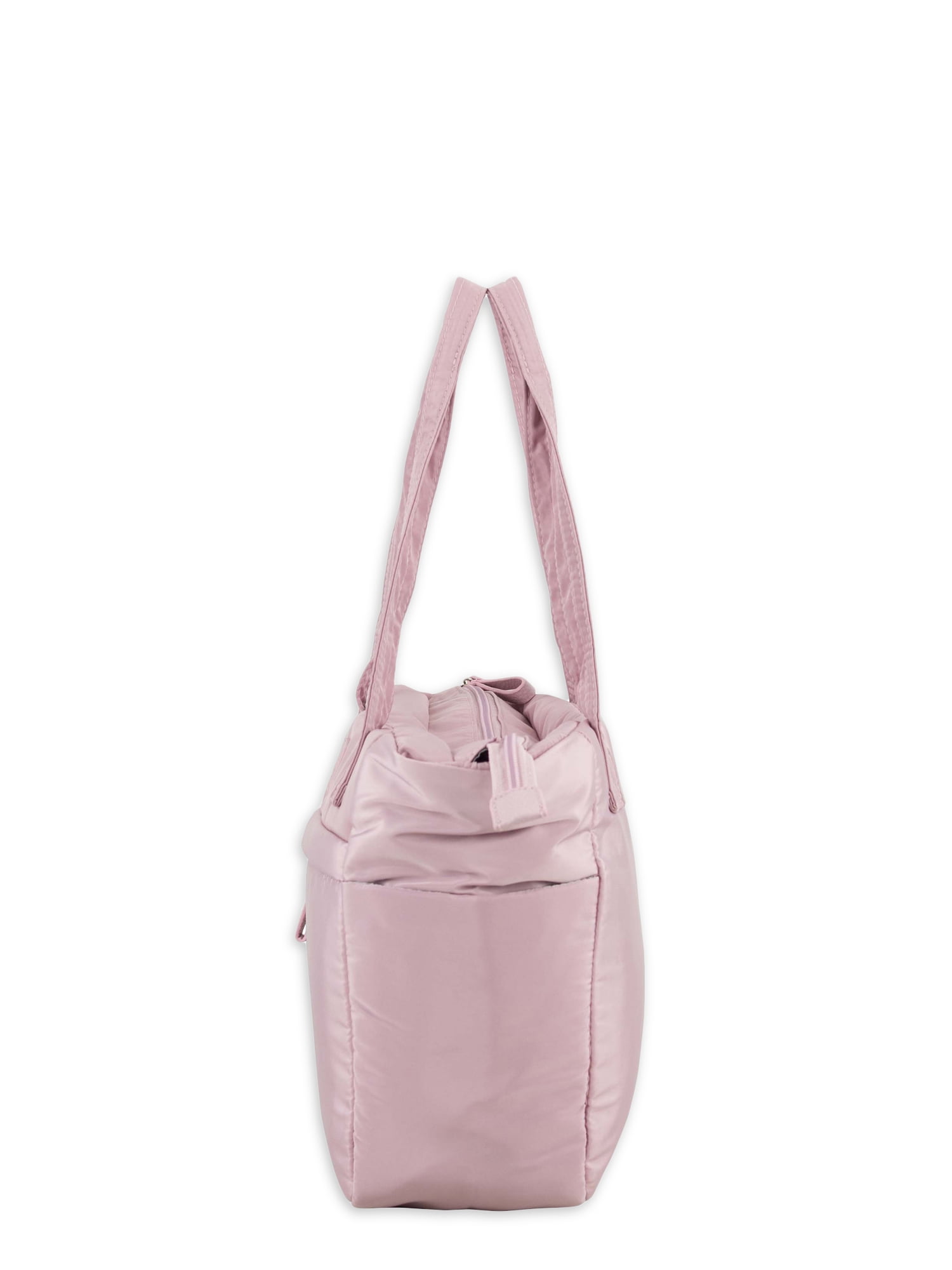 Eastsport Limited Mini Soft Puffy Tote, Purple