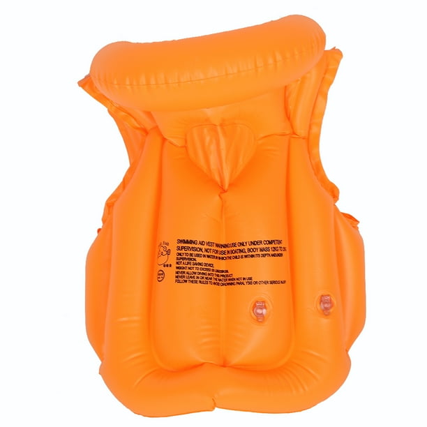 Kids Swimming Wear Life Jacket Baby Swimwear Inflatable Swim Safety