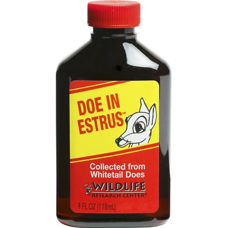 Wildlife Research Center Doe in Estrus 4 FL OZ (Best Doe Estrus Urine)